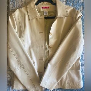 Leather jacket size (10)